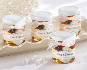 Domácí med jako dárek pro svatební hosty