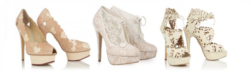 Charlotte Olympia - svatební boty pro odvážné nevěsty