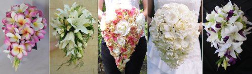 Svatební kytice převislá - anglická kapka