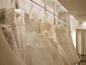 O kvalitě salonu vypovídá i stav nabízených svatebních šatů