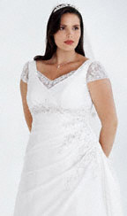 svatební šaty xxl