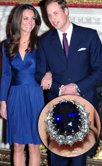 zásnubní prsten pro Kate Middleton