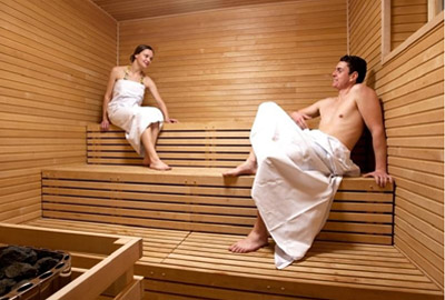 Sauna na horách