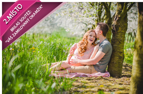 2.místo ve foto soutěži BRILAS "Váš zamilovaný okamžik"
