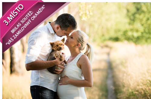 3.místo ve foto soutěži BRILAS "Váš zamilovaný okamžik"