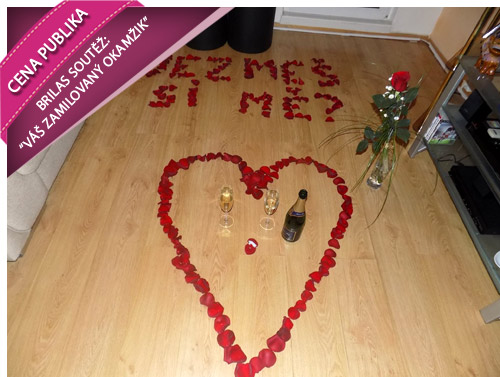 Cena publika ve foto soutěži BRILAS "Váš zamilovaný okamžik"