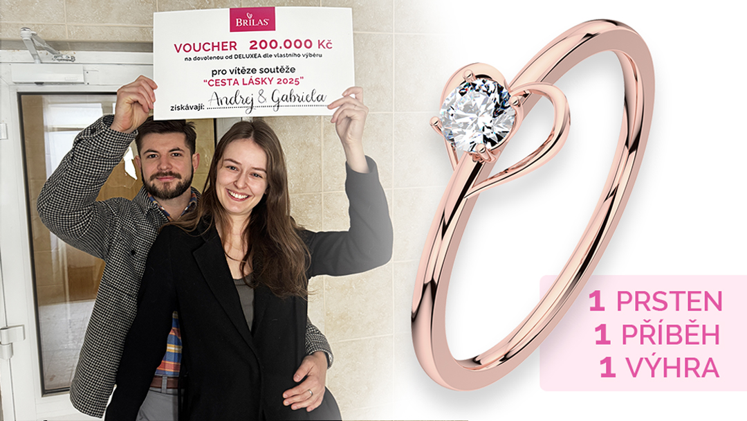 Soutěž o "Cestu lásky" za 200.000 Kč má své vítěze!