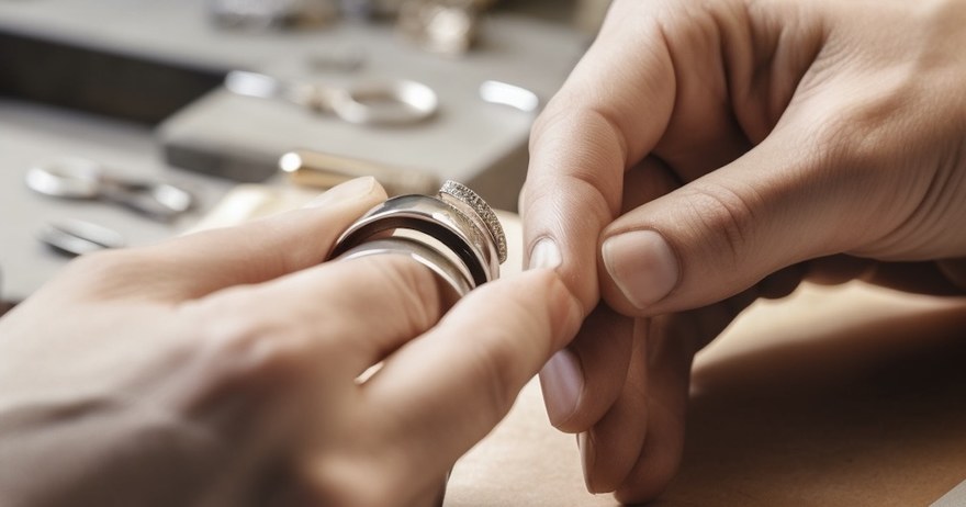 3 tipy pro volbu správné velikosti snubního prstenu