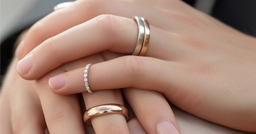 Výběr snubních prstenů – nebojte se kombinovat!