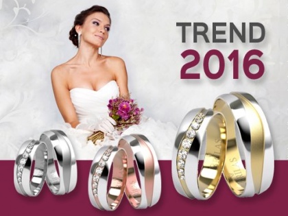 Snubní prsteny RICO nový trend v roce 2016