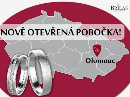 Prsteny Brilas nově v Olomouci!