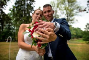 Ottone White krásné snubní prsteny ze zlata bílého