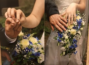 Mira Gold Diamond  snubní prsteny ze žlutého zlata