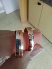 Johanka Colour RW Briliant snubní prsteny z červeného a bílého zlata
