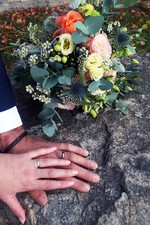 Svatava White snubní prsteny z bílého zlata
