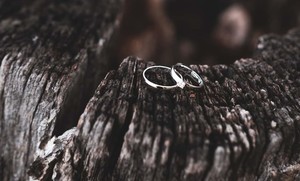 Halina White Briliant snubní prsteny z bílého zlata