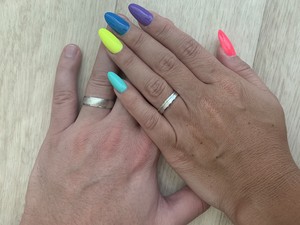 Rina White luxusní snubní prstýnky z bílého zlata