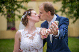 Miranda Colour RW snubní prsteny z kombinovaného zlata