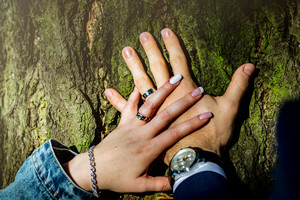 Herkules White Diamond  snubní prsteny z bílého zlata