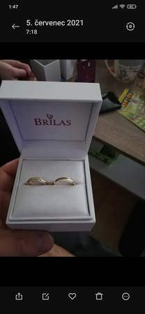 Izolda Gold snubní prsteny ze žlutého zlata