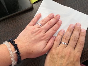 Fannia White Expres snubní prsteny z bílého zlata