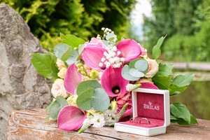Antila White snubní prsteny z bílého zlata