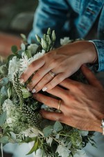 Diadem II Gold snubní prsteny ze žlutého zlata