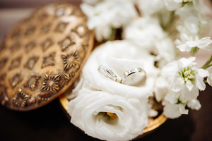 Ludvika White snubní prsteny z bílého zlata