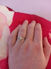 Garnet Silver zásnubní prsten ze stříbra