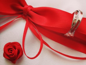 Tango Colour RW snubní prsteny z kombinovaného zlata