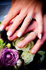 Diana White snubní prsteny z bílého zlata