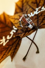 Atria White Diamond  snubní prsteny z bílého zlata