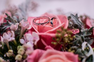 Zinas White snubní prsteny z bílého zlata