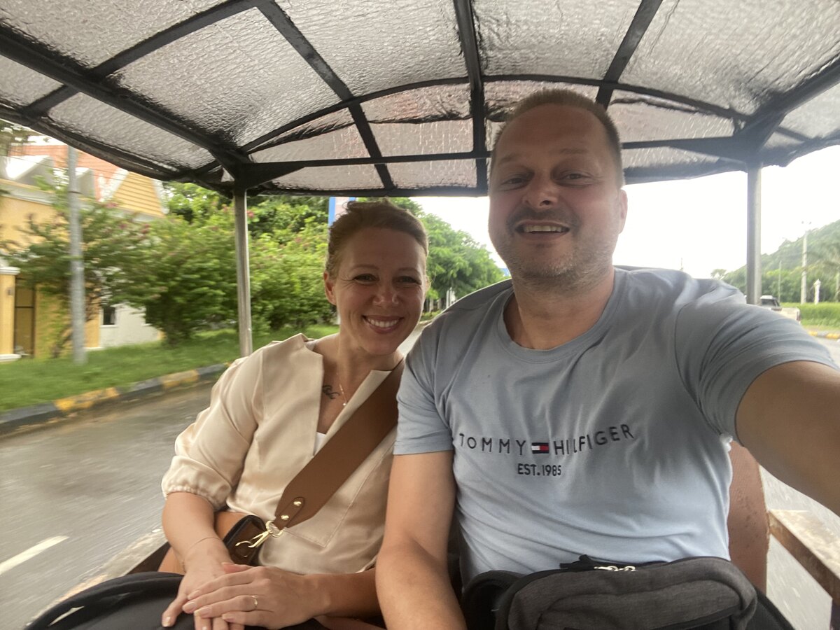 Vzdušné taxi - tuk tuk