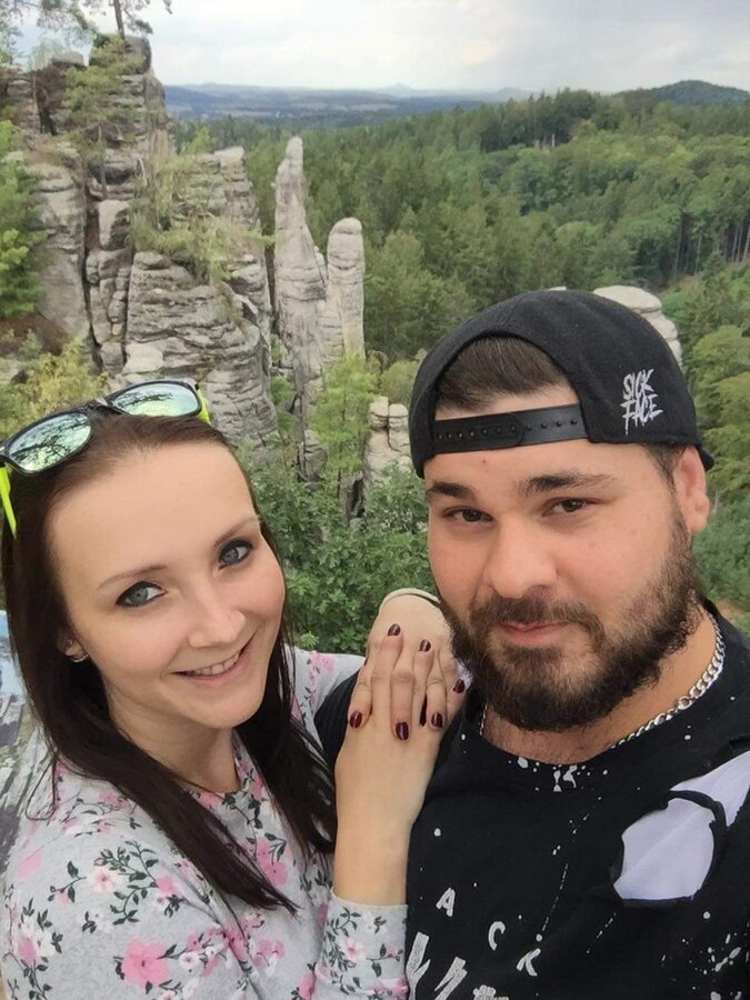 První společná fotka "Kamarádi" 