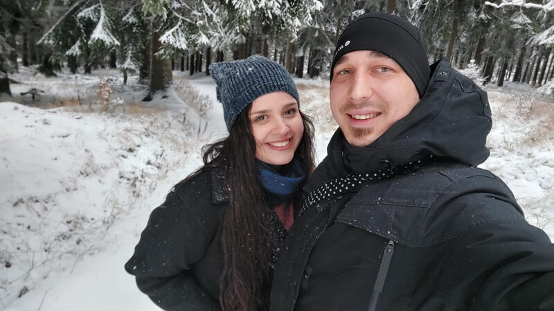 Naše první společná fotka 