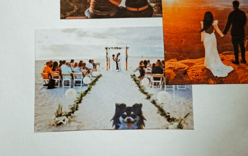 Dream board - Julčina představa svatby 