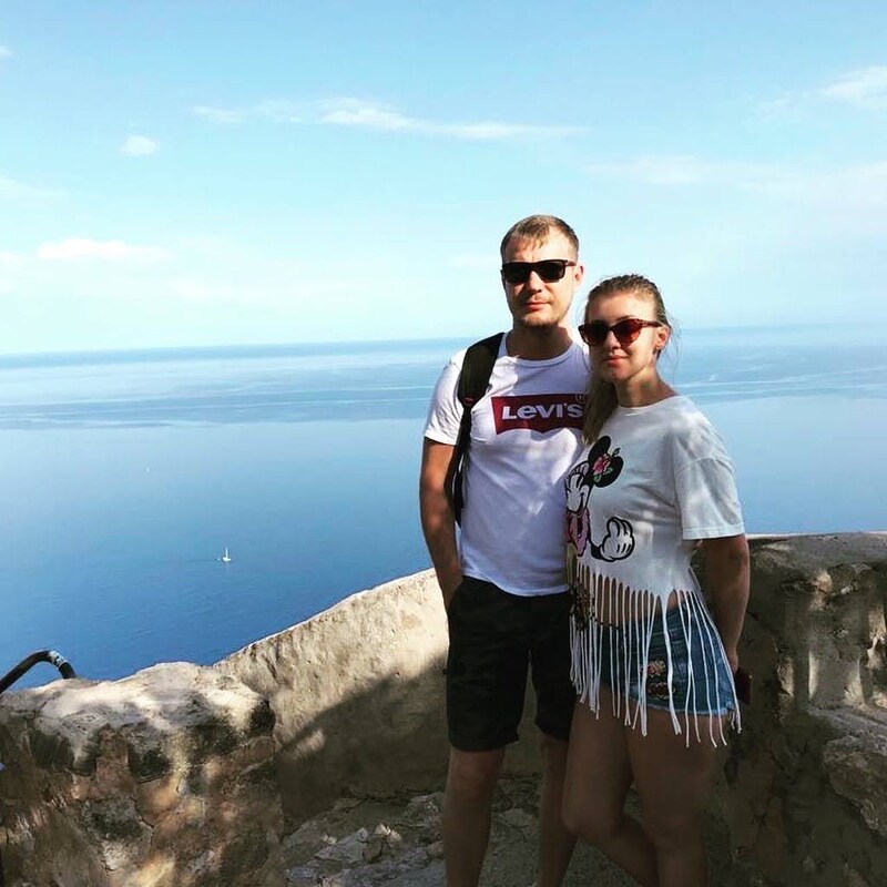 A tady už jsme na Mallorce.
