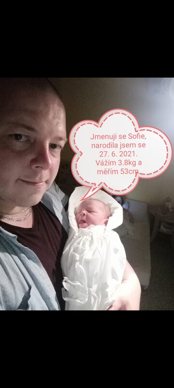 Narození naší Sofinky