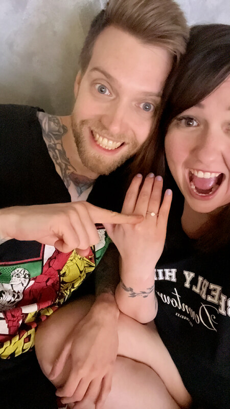 Oznámení zásnub rodině a přátelům