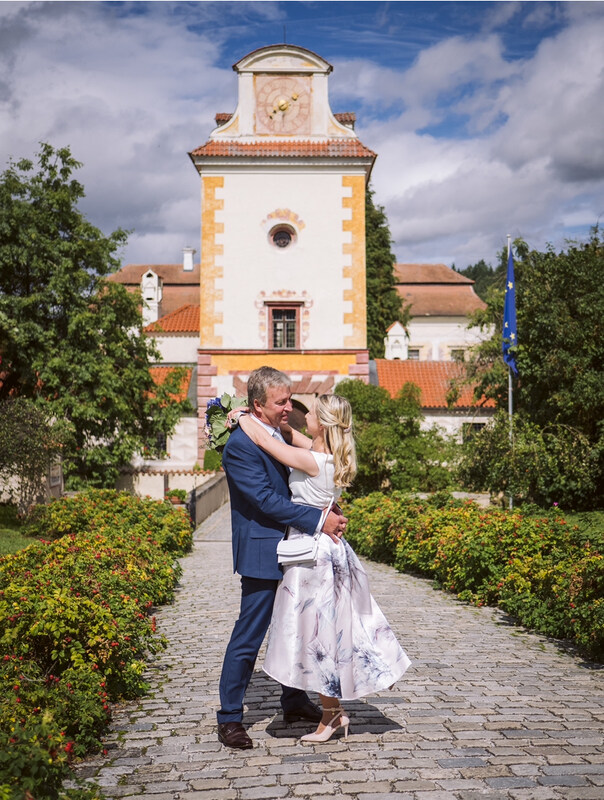 Zámek Kratochvíle a my dva