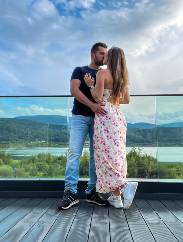Společná fotka ze zásnub 