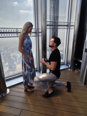 Láska na Burj Khalifa