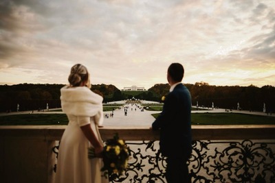 Náš  svatební den na zámku