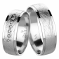 Modesto Silver snubní prsteny ze stříbra