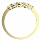 Beata Gold  zářivý prsten ze žlutého zlata
