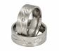 Albis Stone ocelové snubní prsteny