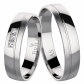 Nunziatina Steel  - luxusní ocelové snubní prsteny 