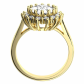 Megan Gold výjimečný zásnubní prsten ze žlutého zlata