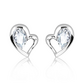 Fatma S White Topaz stříbrné náušnice s bílým topazem